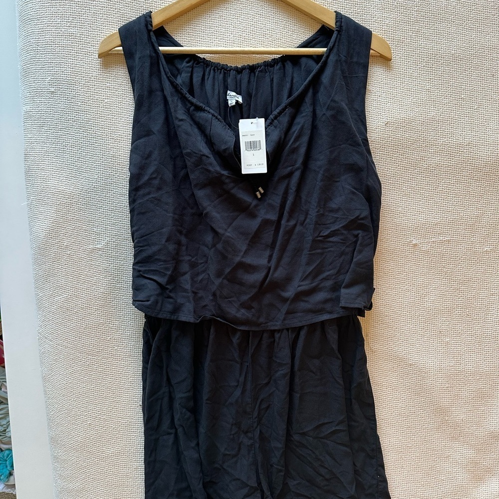 Splendid NWT Black Sleeveless‎ Romper